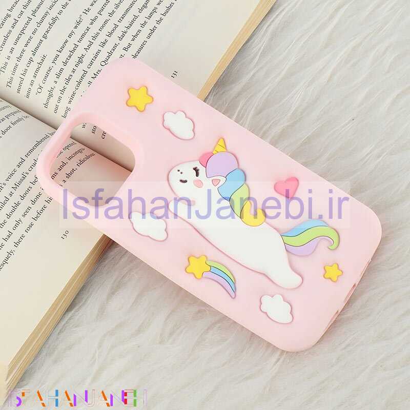 اصفهان جانبی-قاب سیلیکونی آیفون iPhone 13 Pro Max طرح اسب تک شاخ