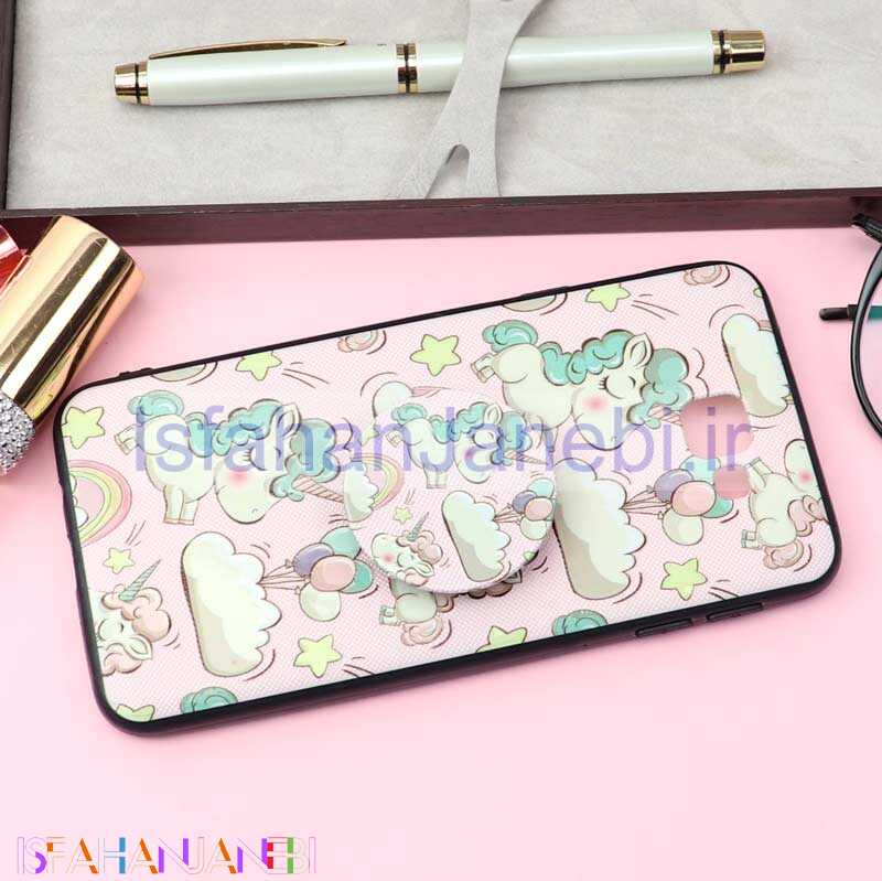 اصفهان جانبی-قاب فانتزی برجسته + پاپ سوکت کد8 سامسونگ J5 Prime