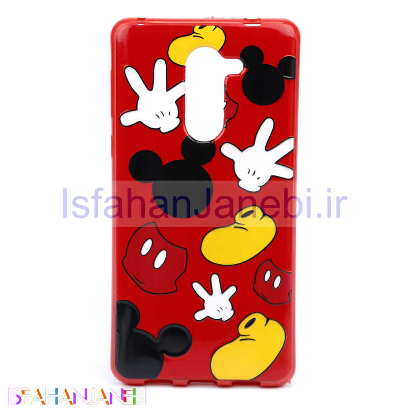 اصفهان جانبی-قاب فانتزی برجسته قرمز هواوی Honor 6X کد3