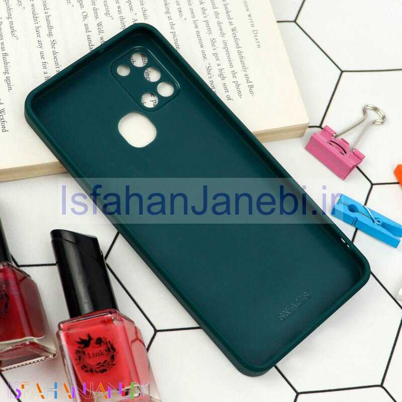 اصفهان جانبی-قاب محافظ لنزدار لیزری رنگین کمانی Samsung Galaxy A21s