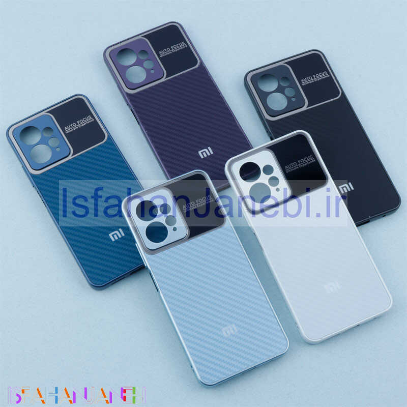 اصفهان جانبی-قاب PVD Carbon Ultimate محافظ لنزدار Xiaomi Redmi Note 12 4G