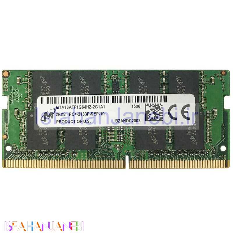 اصفهان جانبی-رم لپ تاپ میکرون Micron DDR4 4GB 2133MHz CL15