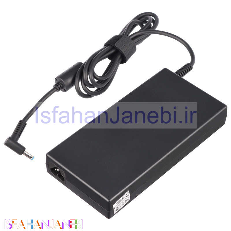 اصفهان جانبی-شارژر لپ تاپ HP 19.5V 7.7A سوکت آبی