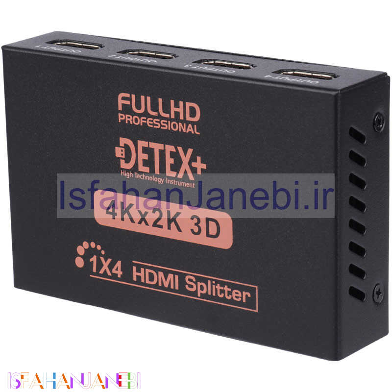 اصفهان جانبی-اسپلیتر Detex+ HDMI 4Port