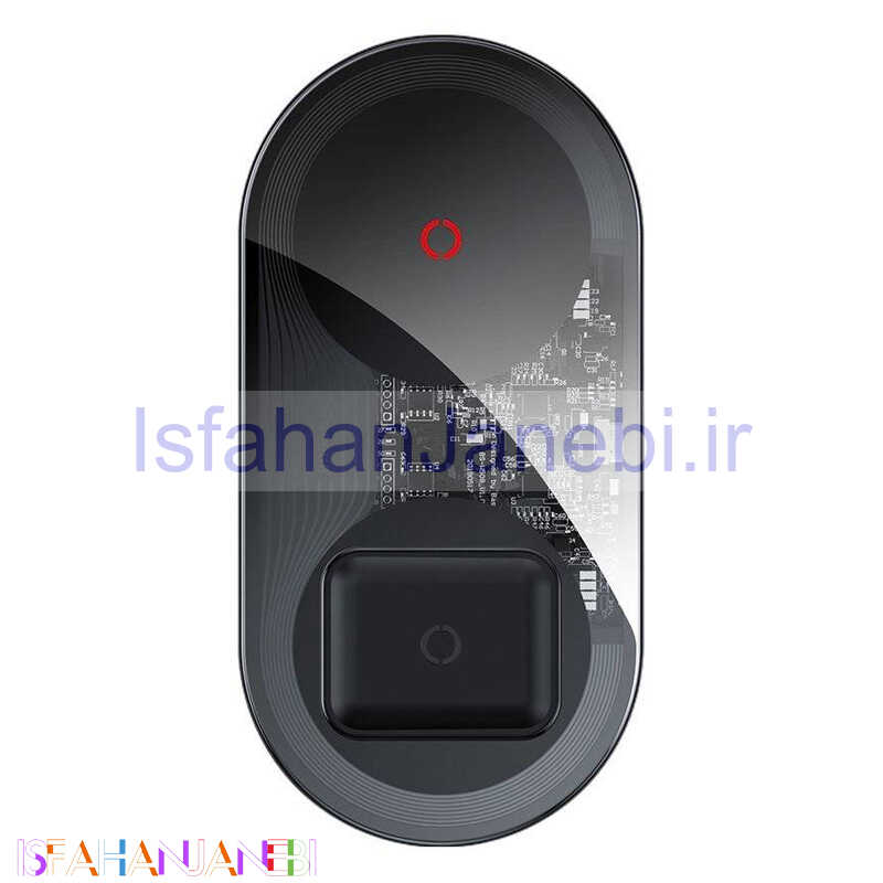 اصفهان جانبی-شارژر بی سیم فست شارژ Baseus Simple TZWXJK-B01 24W