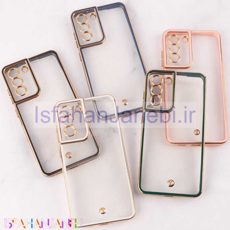 اصفهان جانبی-قاب Space سامسونگ Galaxy S21 FE 5G دور رنگی محافظ لنزدار