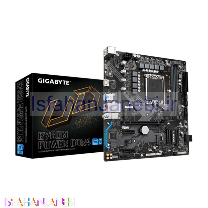 اصفهان جانبی-مادربرد گیگابایت B760M POWER rev. 1.0 DDR4