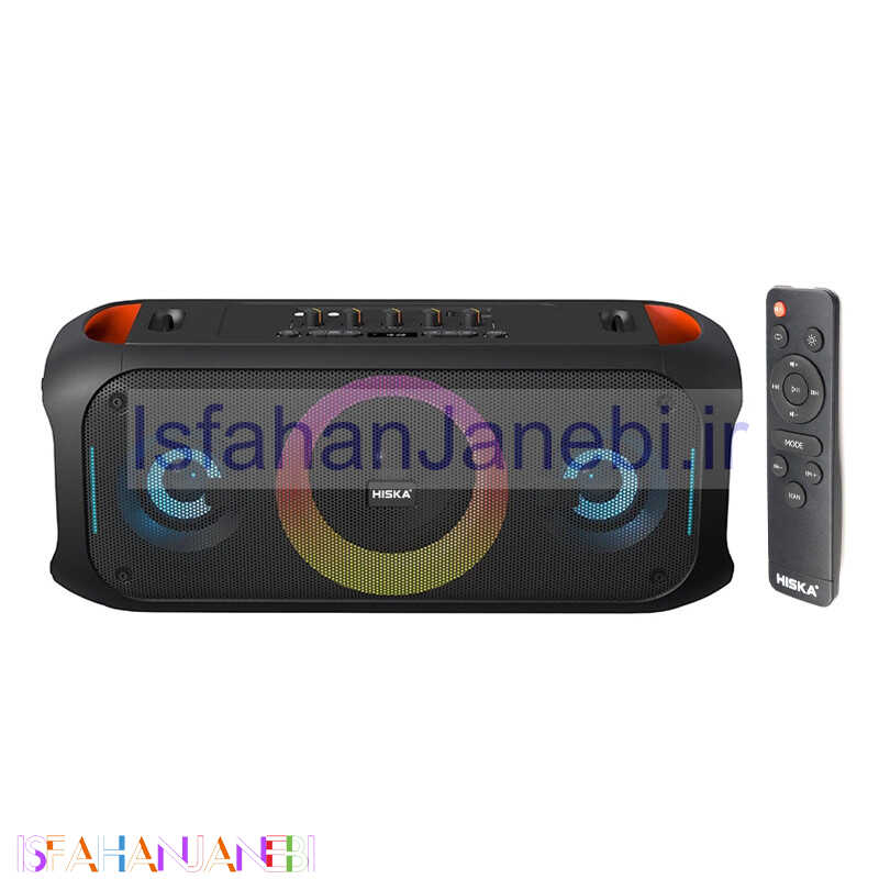 اصفهان جانبی-اسپیکر بلوتوثی هیسکا B904 + ریموت کنترل