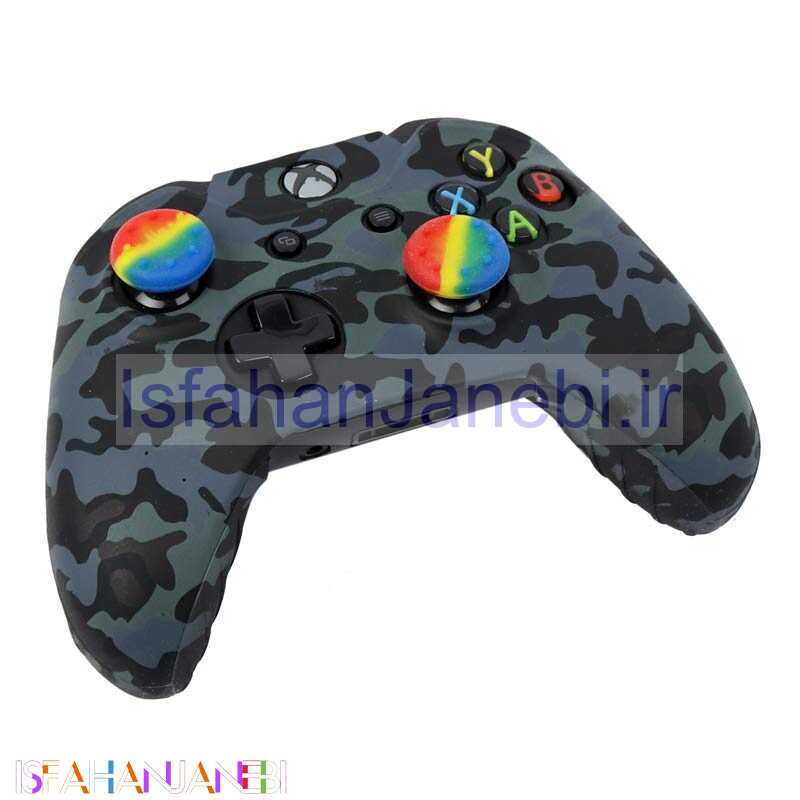 اصفهان جانبی-روکش دسته بازی Xbox طرح ارتشی کد 3 + روکش آنالوگ هدیه