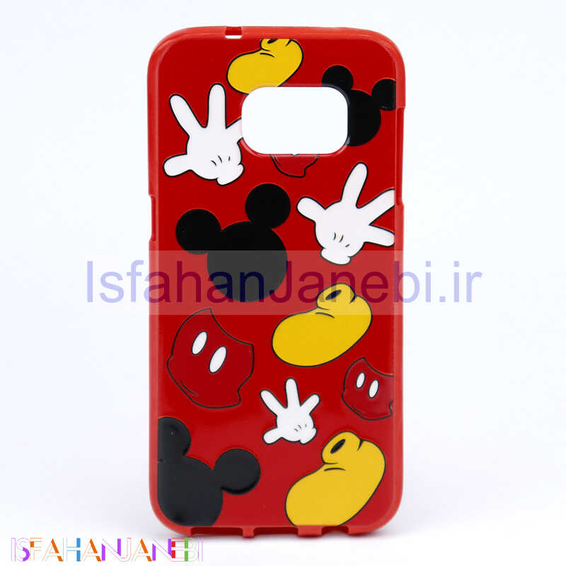 اصفهان جانبی-قاب فانتزی برجسته قرمز سامسونگ Galaxy S7 کد3