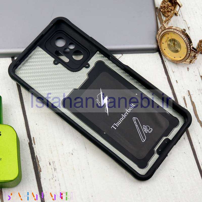 اصفهان جانبی-قاب ضد ضربه محافظ لنزدار کشویی هولدر دار بتمن Xiaomi Redmi Note 10 / Note 10s