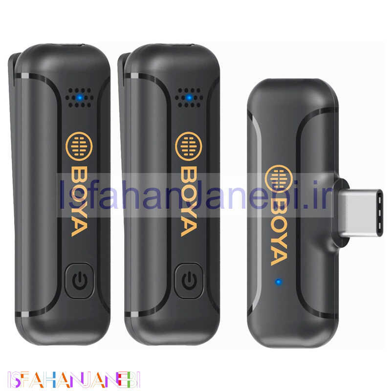 اصفهان جانبی-میکروفون یقه ای بی سیم Boya BY-WM3T2-U2