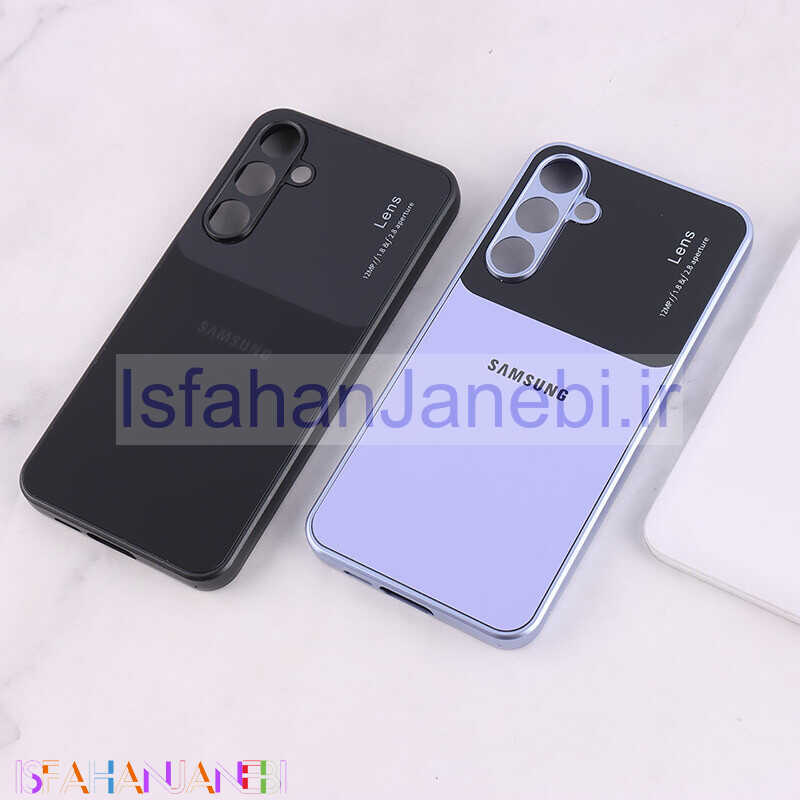 اصفهان جانبی-قاب PVD Lens Aperture سامسونگ Galaxy A55 محافظ لنزدار برجسته