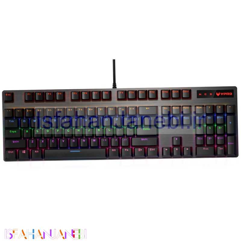 اصفهان جانبی-کیبورد گیمینگ رپو V500PRO