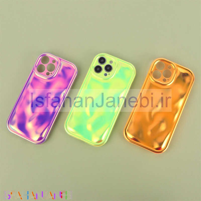 اصفهان جانبی-قاب آدامسی محافظ لنزدار iPhone 13 Pro Max