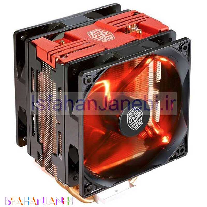 اصفهان جانبی-فن خنک کننده CPU کولر مستر Cooler Master Hyper 212 LED Turbo RED Edition