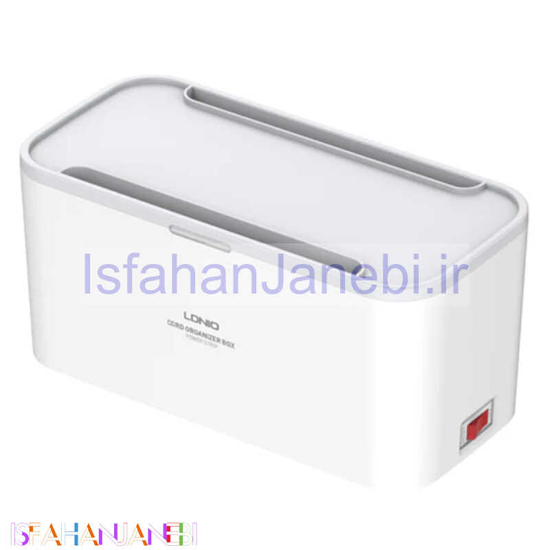 اصفهان جانبی-چند راهی 5 خانه برق ارت دار الدینیو SN5310 با کابل 2 متری + شارژر USB
