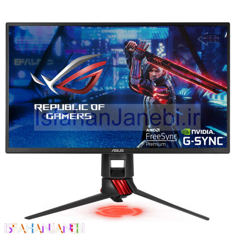 اصفهان جانبی-مانیتور گیمینگ ایسوس ROG Strix XG258Q سایز 24.5 اینچ