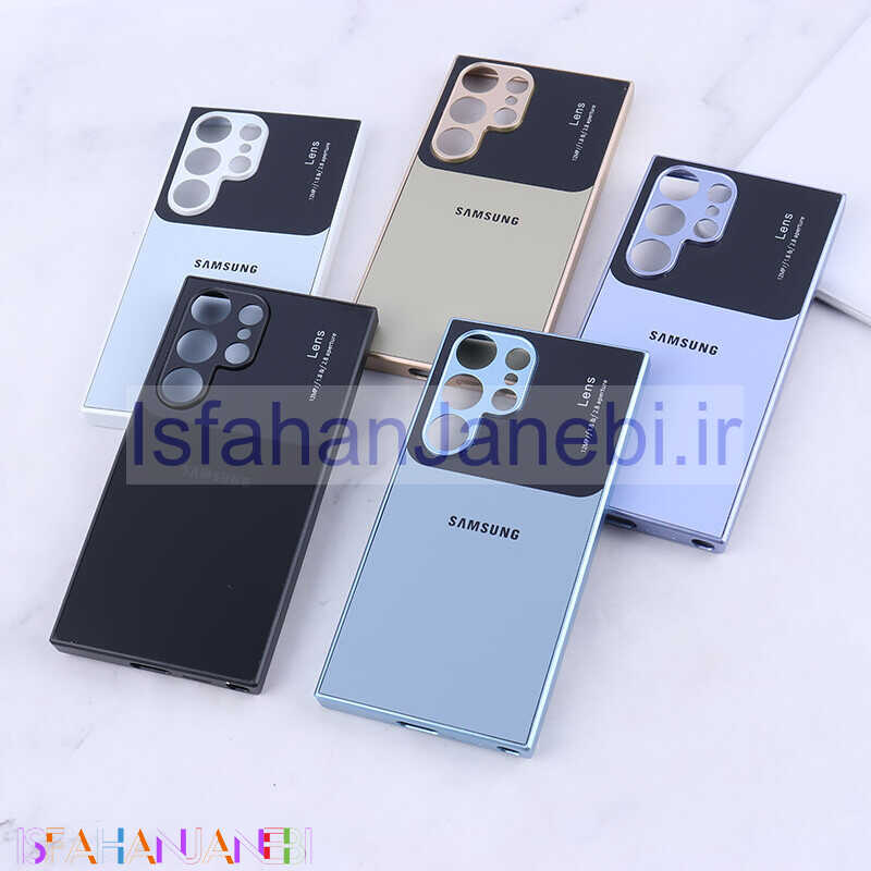 اصفهان جانبی-قاب PVD Lens Aperture سامسونگ Galaxy S24 Ultra محافظ لنزدار برجسته