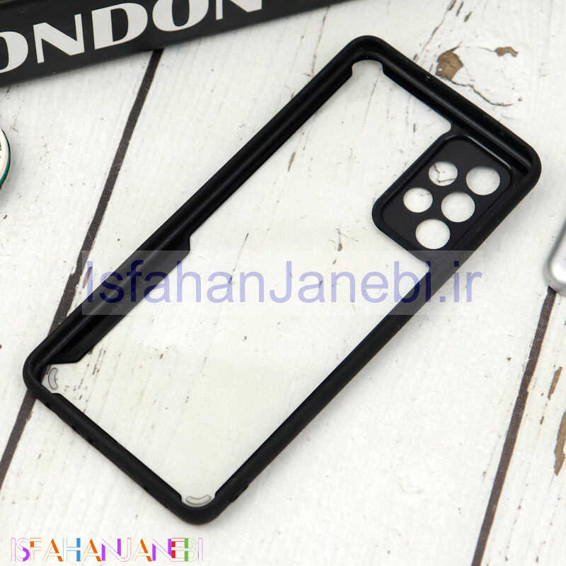 اصفهان جانبی-قاب محافظ لنزدار IPAKY سامسونگ A72 مشکی