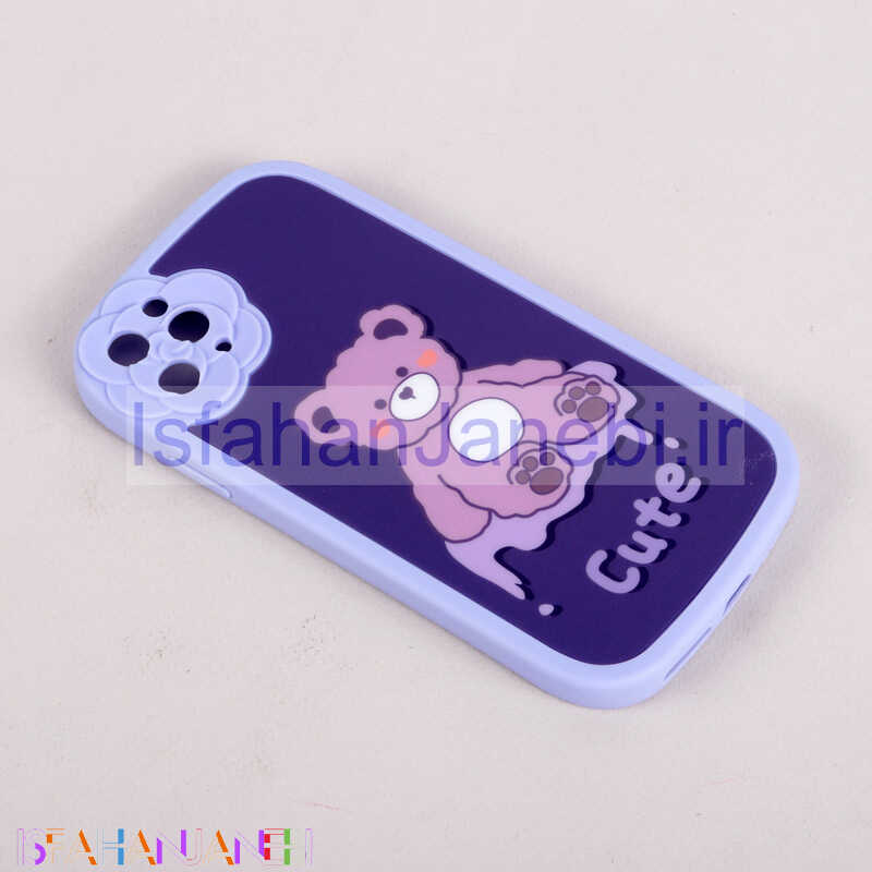 اصفهان جانبی-قاب فانتزی Cute Bear محافظ لنزدار iPhone 11 Pro Max
