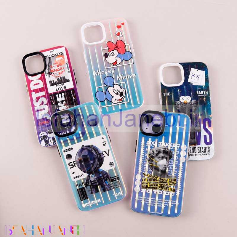 اصفهان جانبی-قاب طرحدار هولوگرامی iPhone 14