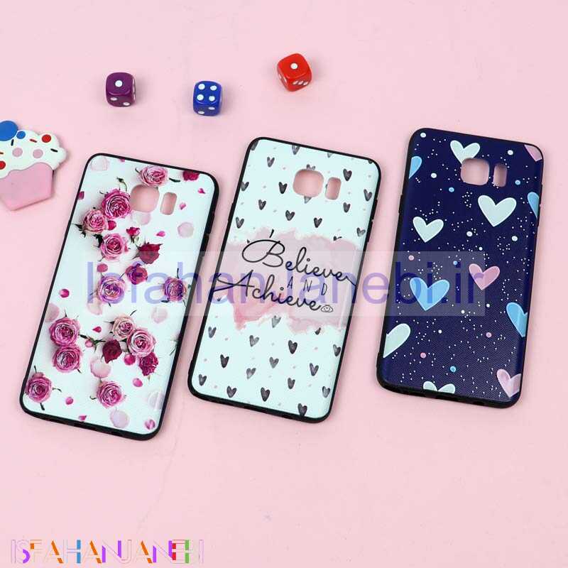 اصفهان جانبی-قاب فانتزی برجسته دخترانه سامسونگ Note 5 سری 7