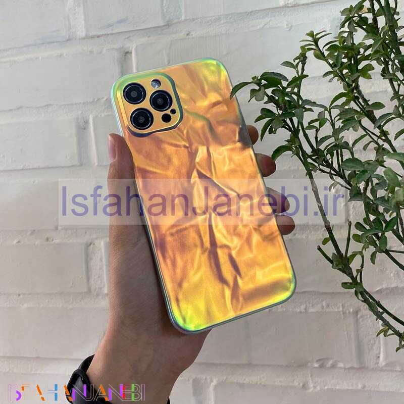 اصفهان جانبی-قاب شمعی هولوگرامی محافظ لنزدار iPhone 12 Pro Max