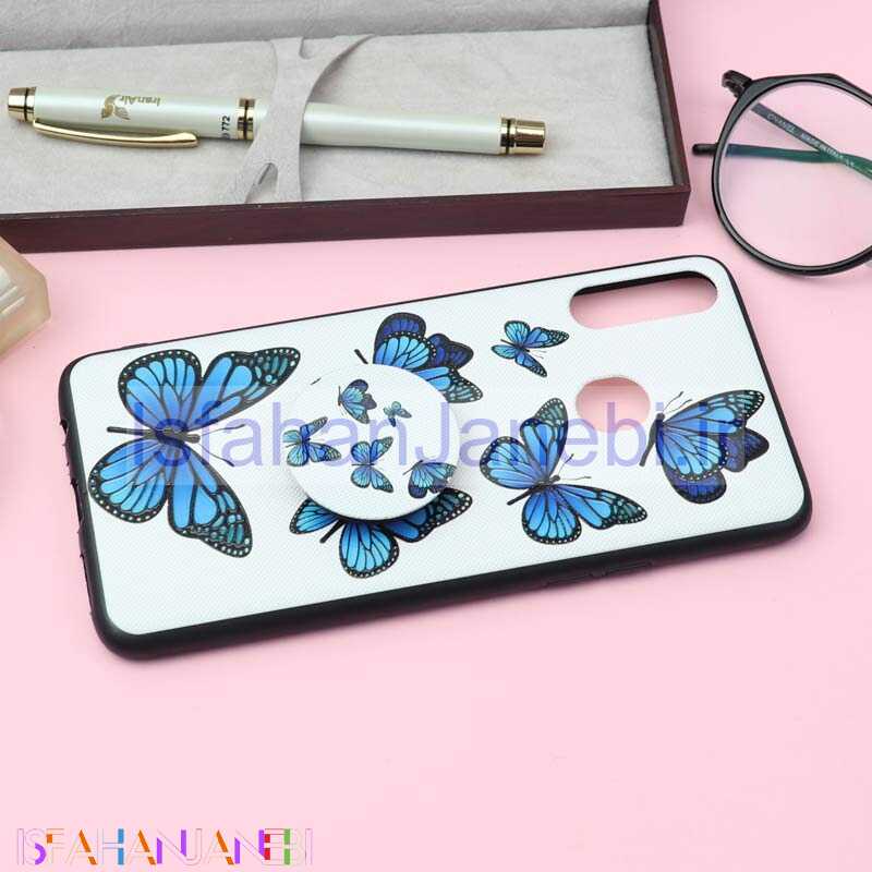 اصفهان جانبی-قاب فانتزی برجسته + پاپ سوکت کد10 سامسونگ A20s