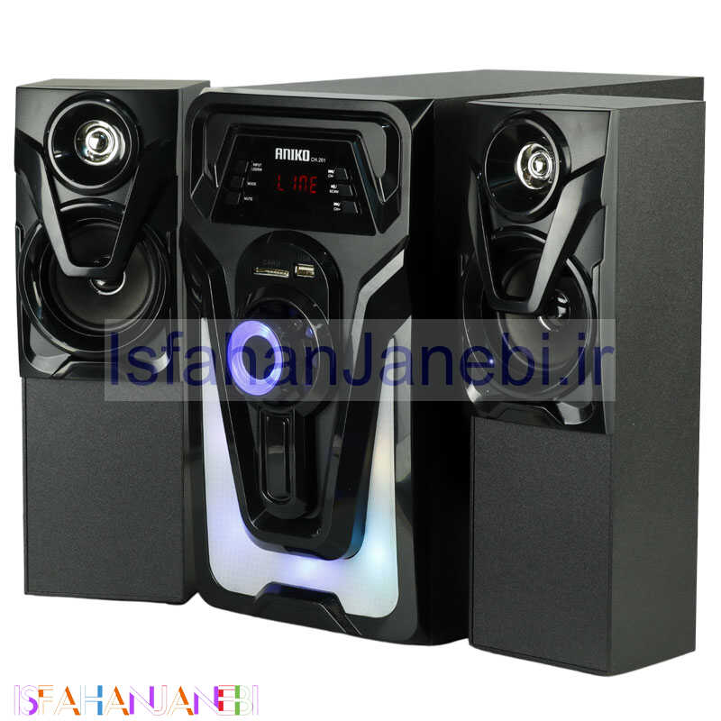 اصفهان جانبی-اسپیکر بلوتوثی رم و فلش خور P-net Aniko CH.201 + ریموت کنترل