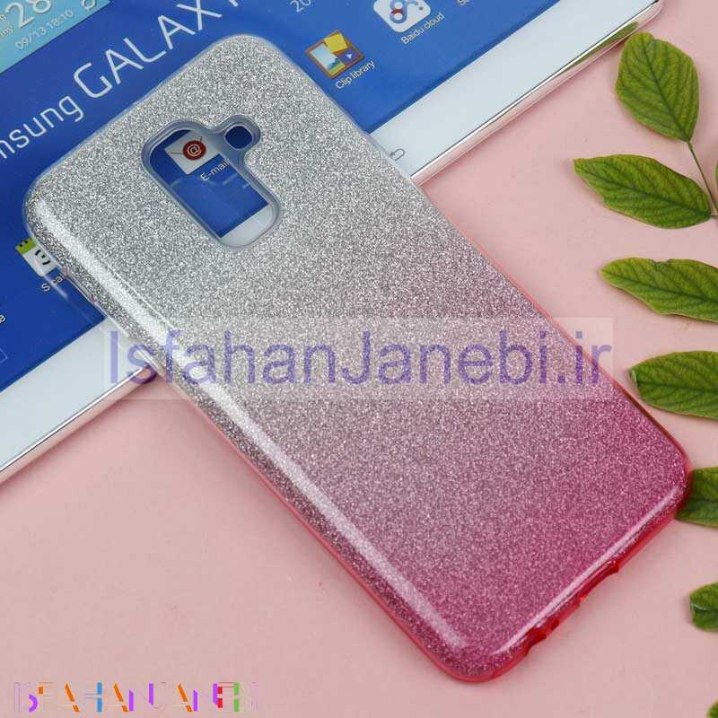 اصفهان جانبی-قاب اکلیلی Samsung A6 Plus سفید صورتی