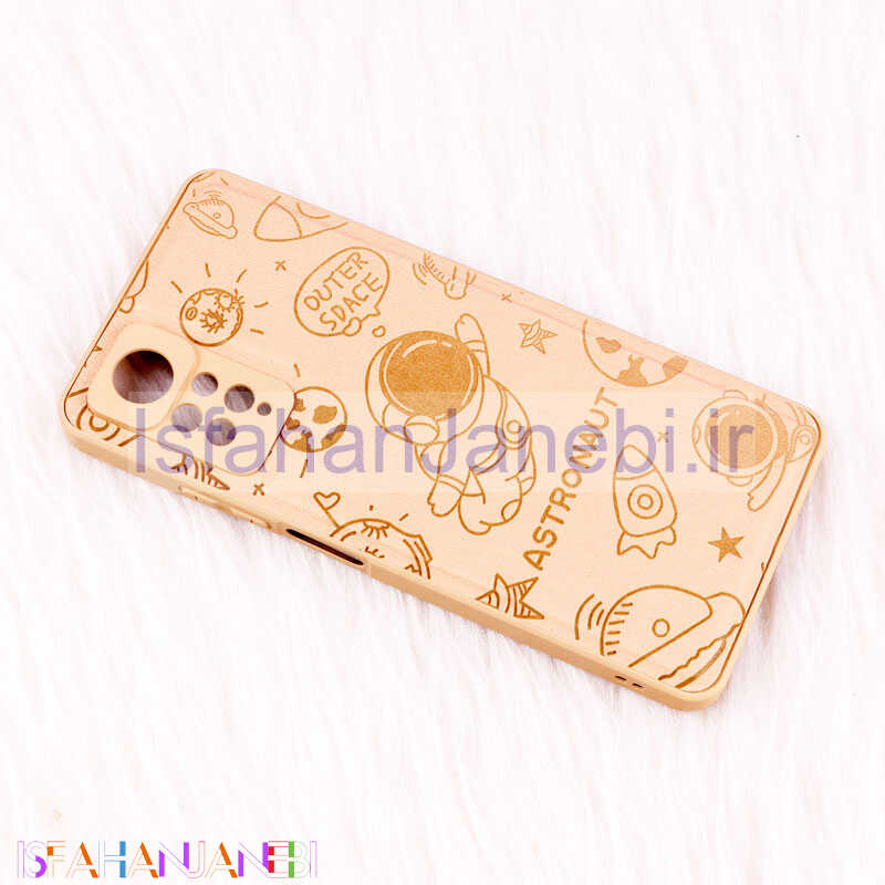 اصفهان جانبی-قاب ضد ضربه چرمی Astronaut محافظ لنزدار Xiaomi Redmi Note 11 Pro