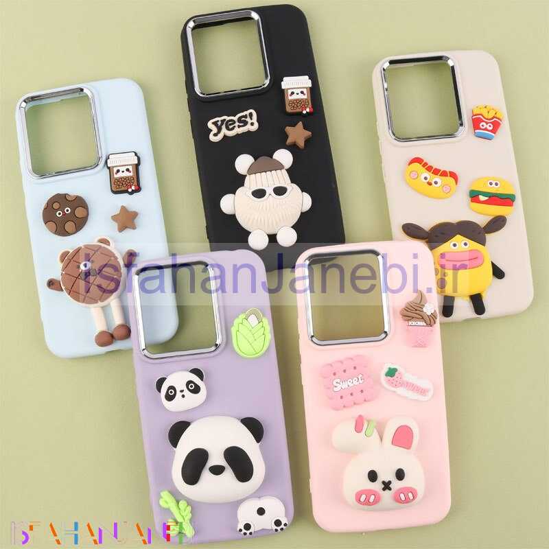 اصفهان جانبی-قاب Fashion Case شیائومی Redmi Note 13 4G طرح برجسته