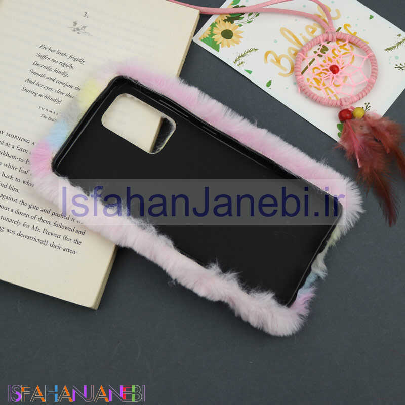 اصفهان جانبی-قاب پشمالو رنگین کمانی Samsung Galaxy A52 / A52s