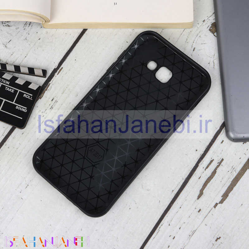 اصفهان جانبی-قاب چرمی کروکودیل Samsung Galaxy A7 2017