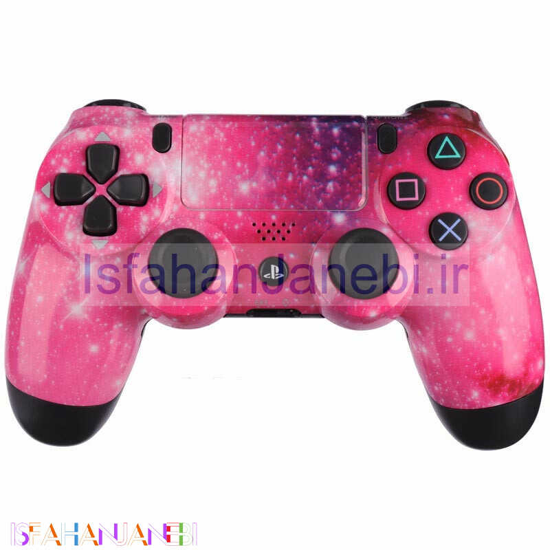 اصفهان جانبی-دسته بازی بی سیم SONY PlayStation 4 DualShock 4 High Copy طرح کهکشان