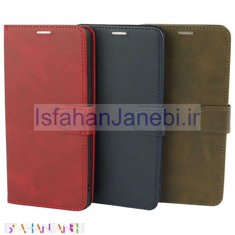 اصفهان جانبی-کیف چرمی مگنتی محافظ لنزدار Samsung Galaxy S21 Ultra
