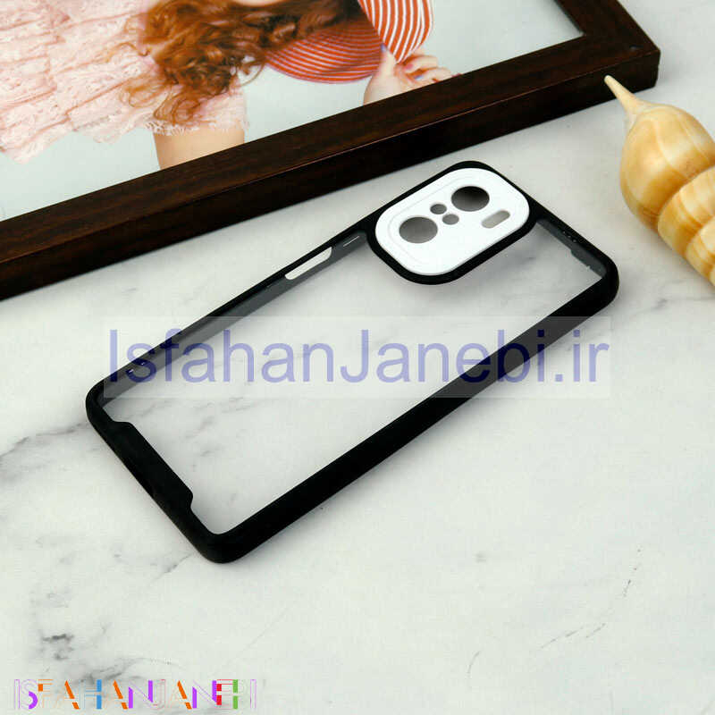 اصفهان جانبی-قاب ضد ضربه پشت شفاف Qsels محافظ لنزدار Xiaomi Poco F3