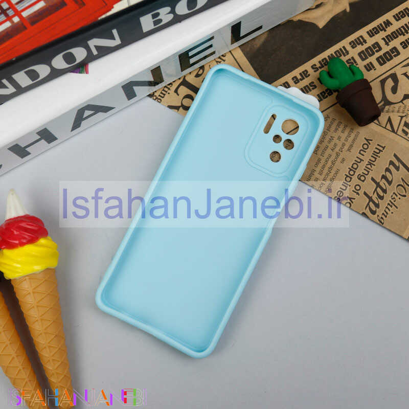 اصفهان جانبی-قاب سیلیکونی عروسکی محافظ لنزدار طرح Duck شیائومی Xiaomi Redmi Note 10