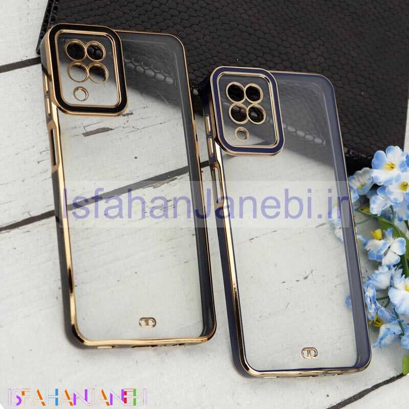 اصفهان جانبی-قاب Space سامسونگ Galaxy A12 / M12 دور رنگی محافظ لنزدار