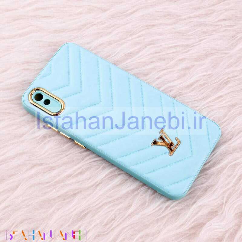 اصفهان جانبی-قاب پافر چرمی لوزی محافظ لنزدار Xiaomi Redmi 9A