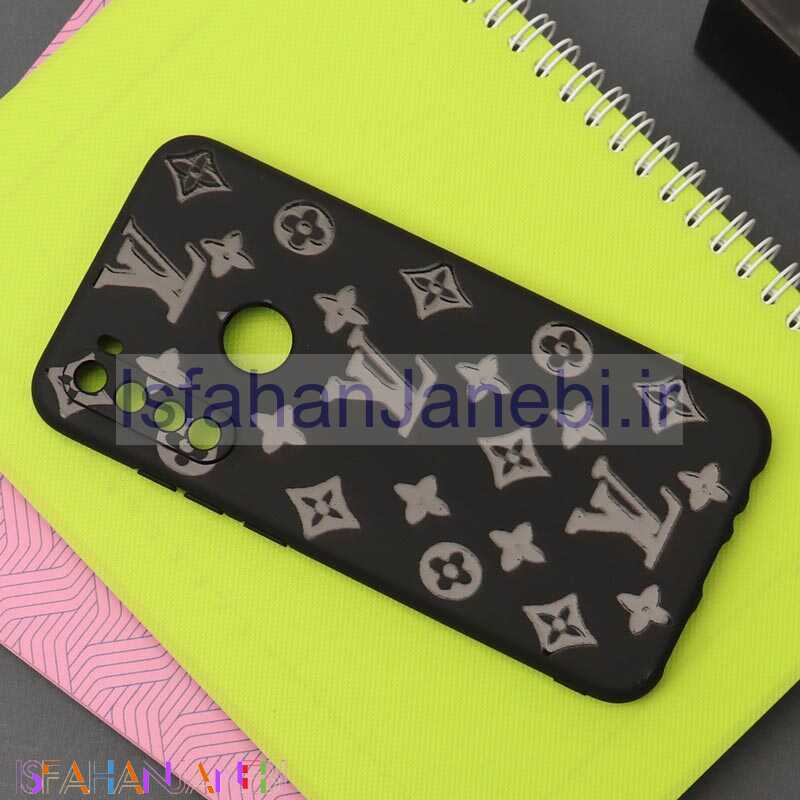 اصفهان جانبی-قاب طرحدار محافظ لنزدار مشکی LV شیائومی Redmi Note 8