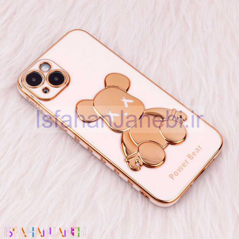 اصفهان جانبی-قاب عروسکی براق Ted محافظ لنزدار iPhone 14 Plus