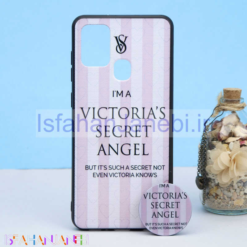 اصفهان جانبی-قاب طرحدار + پاپ سوکت Samsung A21s کد1 سری B