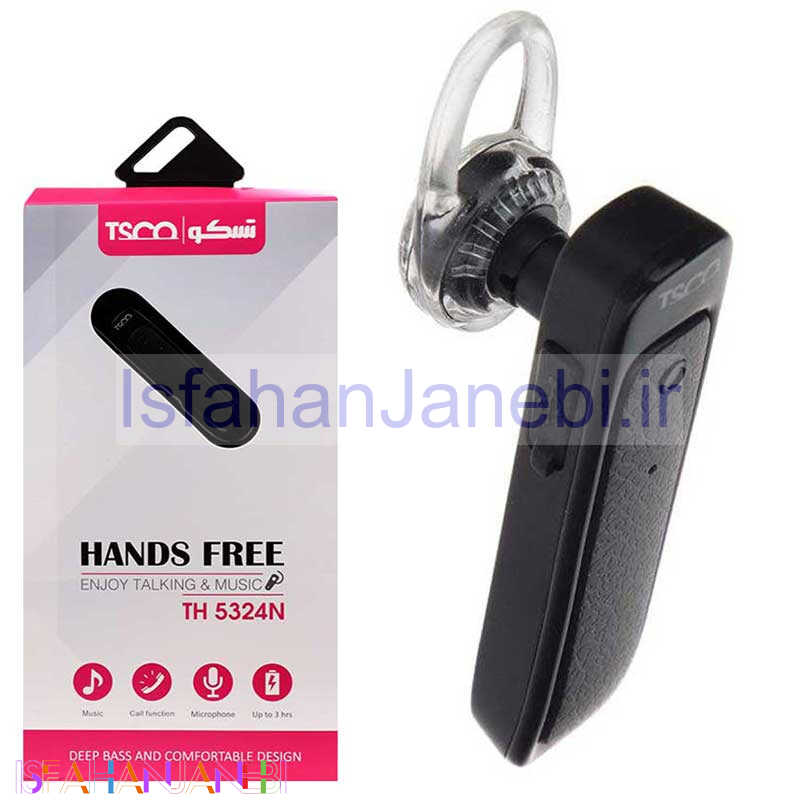 اصفهان جانبی-هدست بلوتوثی TSCO TH 5324N مشکی