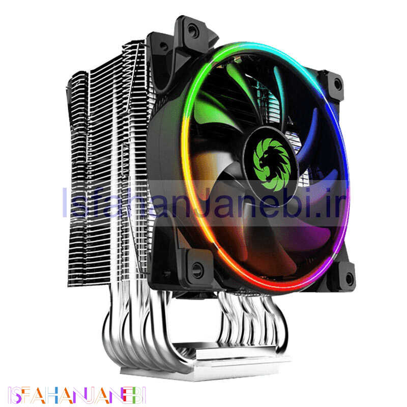 اصفهان جانبی-فن خنک کننده CPU گیم مکس GameMax Gamma 500 Rainbow ARGB
