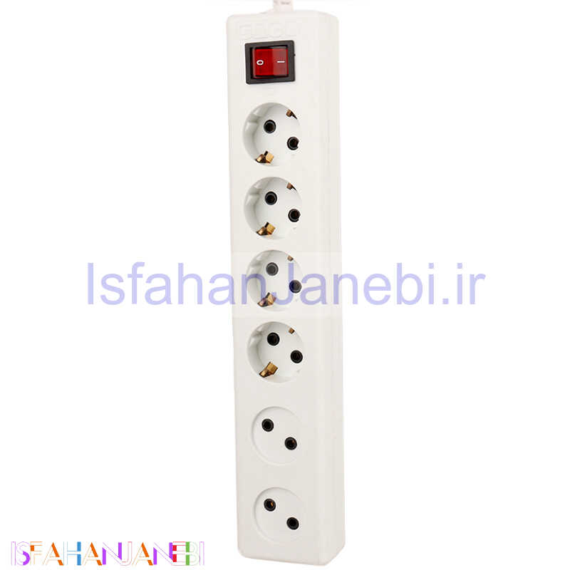 اصفهان جانبی-چند راهی 6 خانه برق ارت دار ساکو با کابل 3 متری 1161134