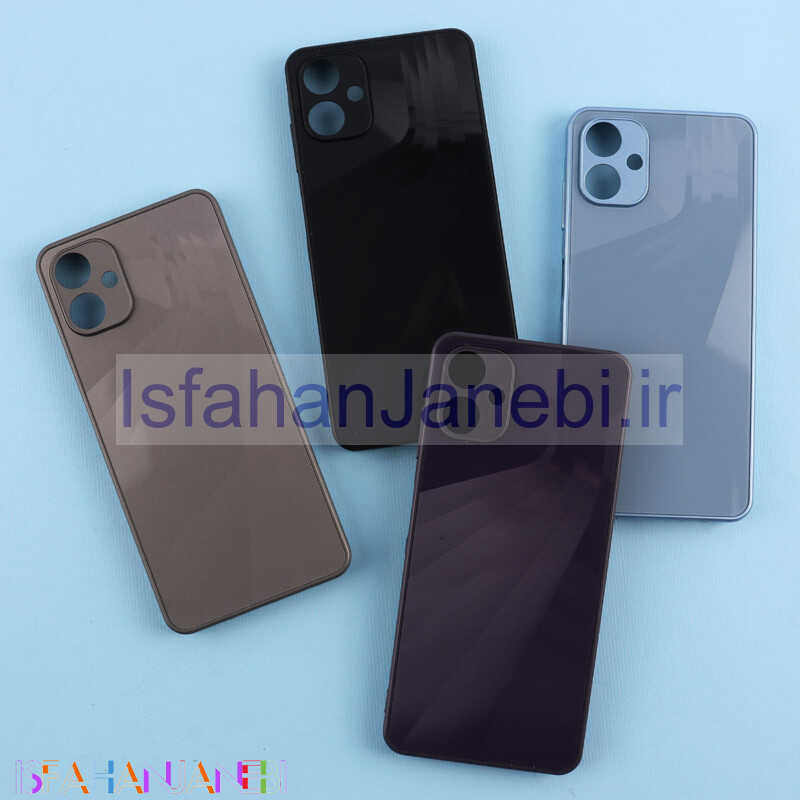 اصفهان جانبی-قاب PVD لیزری سه بعدی سامسونگ Galaxy A06 محافظ لنزدار