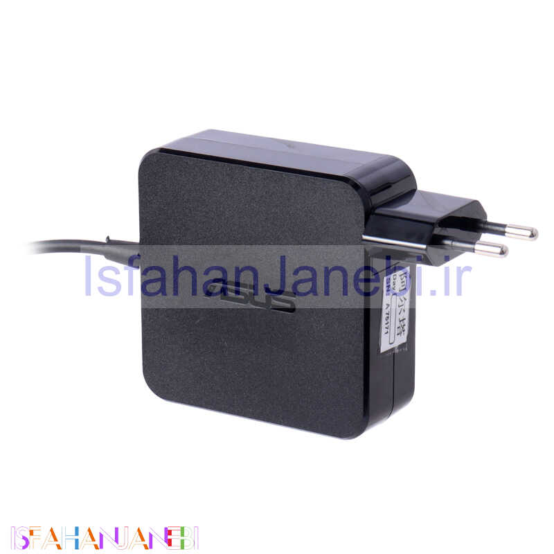 اصفهان جانبی-شارژر لپ تاپ مربعی Asus PU500 19V 3.42A سوکت ریز