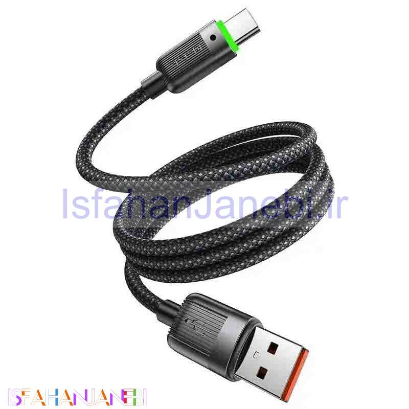 اصفهان جانبی-کابل تایپ سی فست شارژ Mcdodo CA-565 6A VOOC QC4.0 100W 1.2m